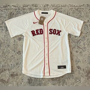 Nike Authentic Boston Red Sox Kristian Campbell #28 MLB White Jersey Men’s Sz: L